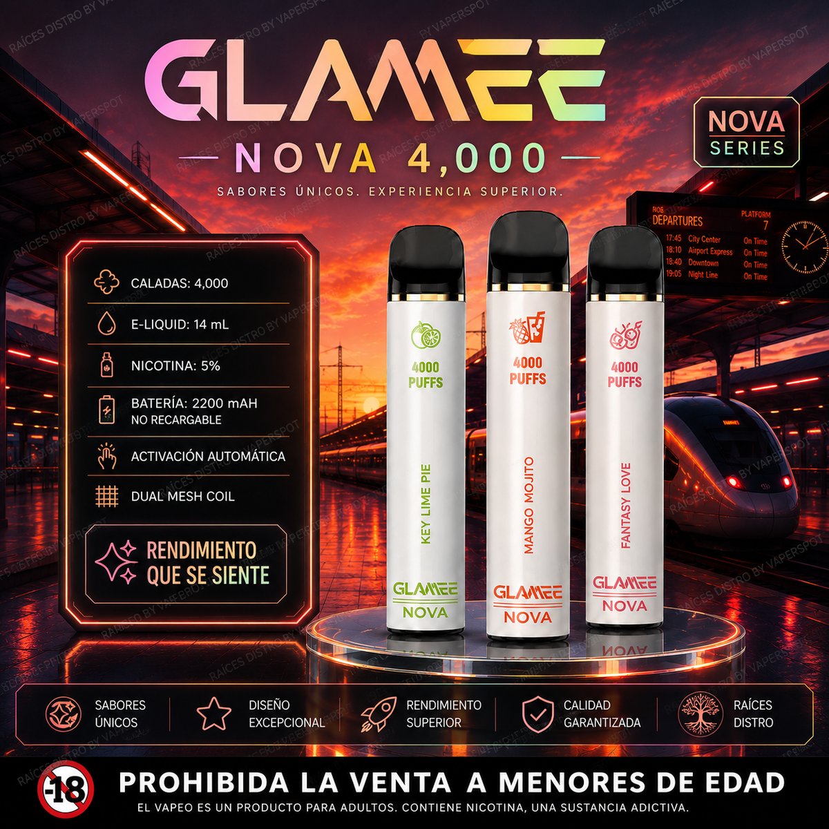 GLAMEE 4,000