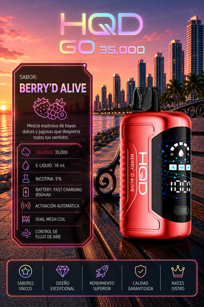 HQD GO 35,000
