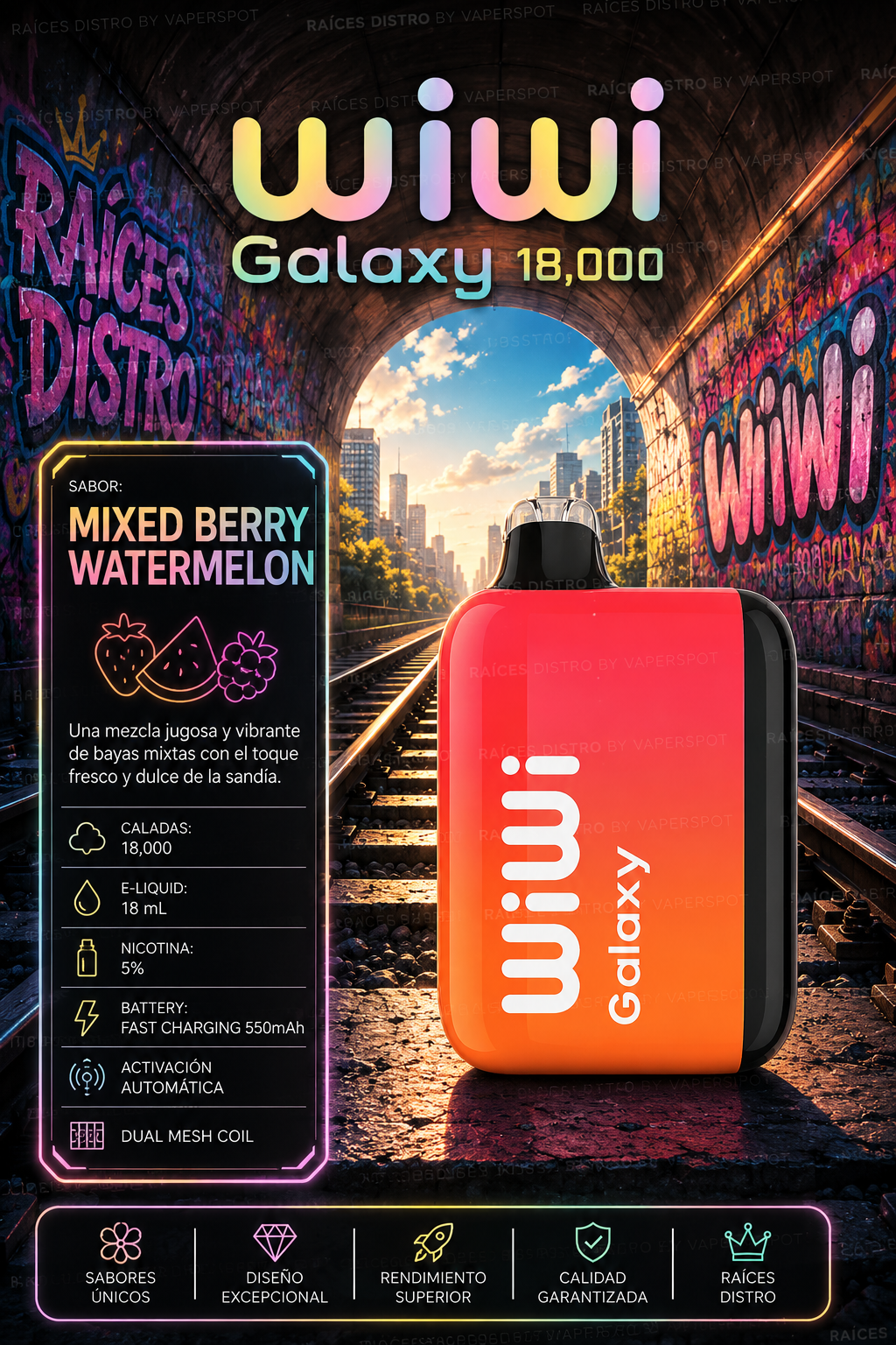 Wiwi Galaxy 18000