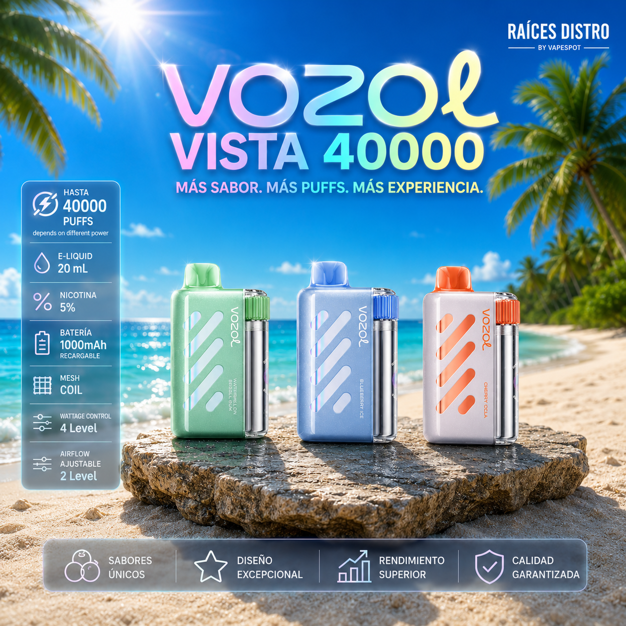 Vozol Vista 40,000