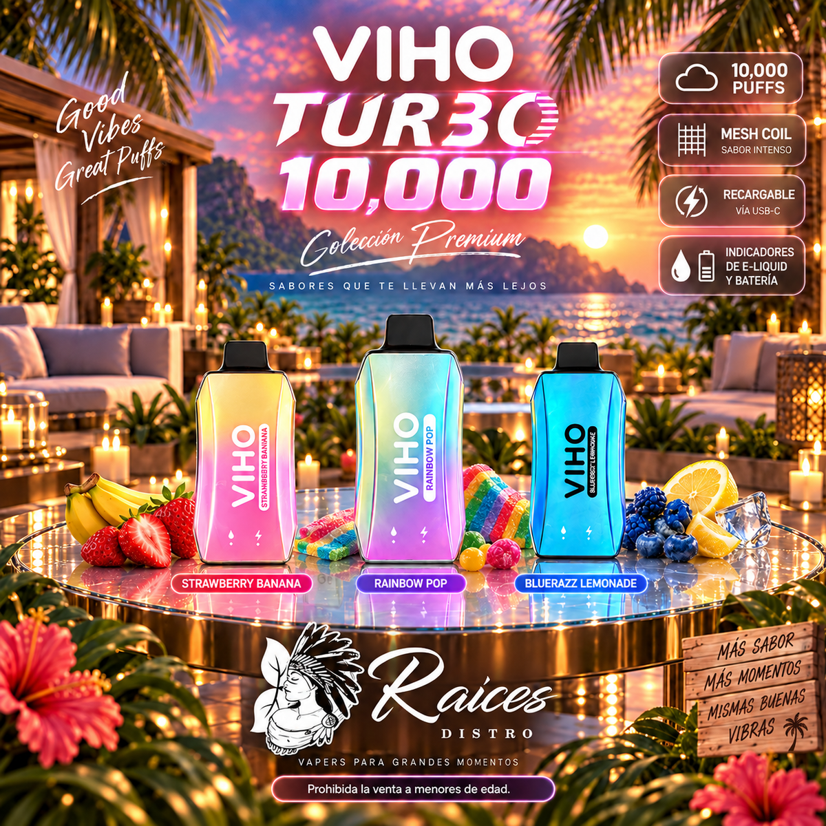 VIHO TURBO 10,000
