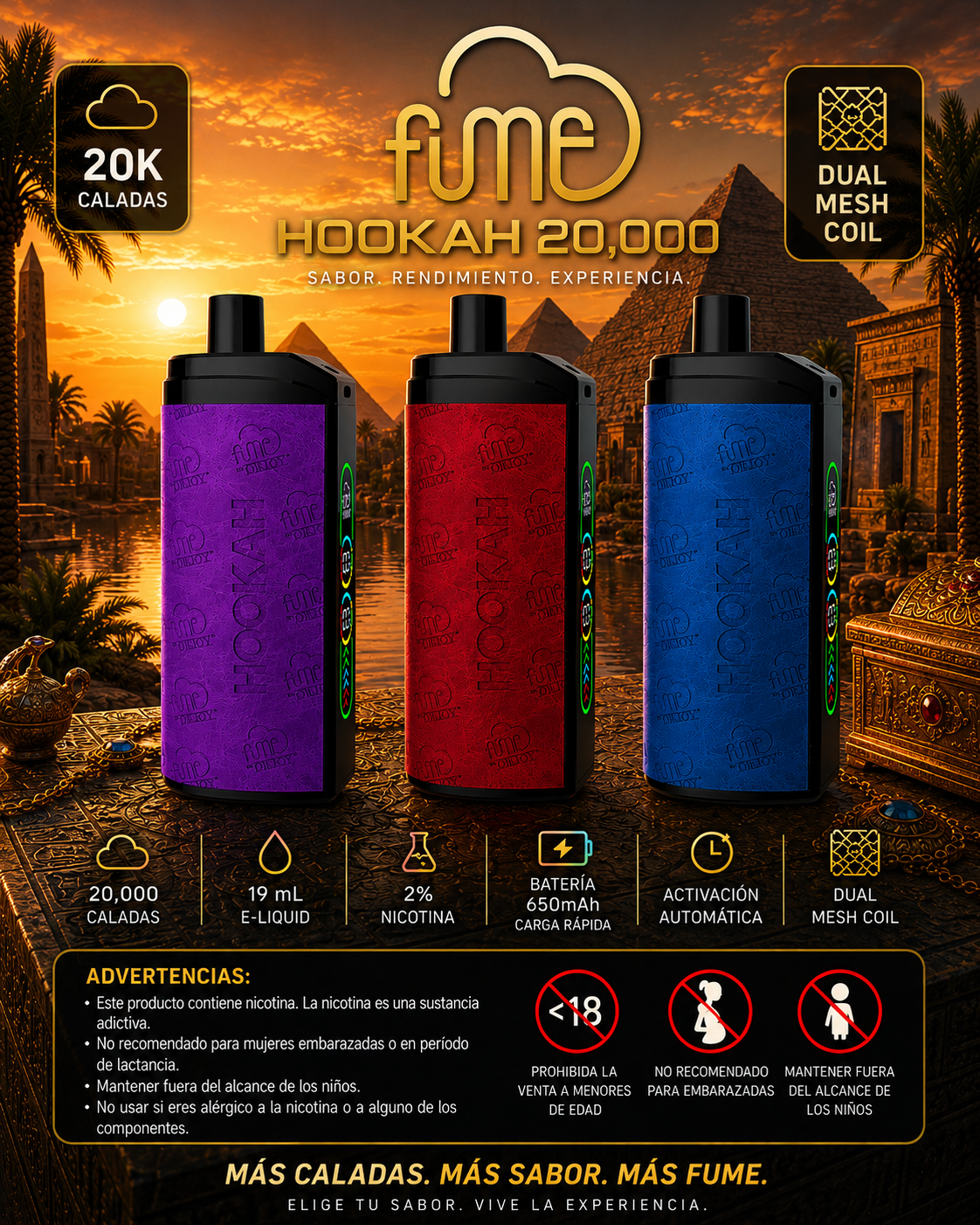 Fume Hookah 20000