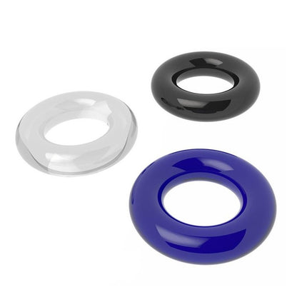 Set de 3pcs Anillos intimos masculinos de silicona +18
